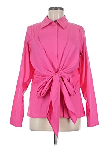 Donna Karan New York Long Sleeve Blouse (view 1)