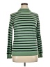 Tyler Boe Stripes Green Turtleneck Sweater Size XL - photo 1