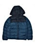 Uniqlo 100% Polyester Solid Blue Snow Jacket Size 13 - photo 1