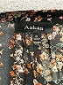AaKaa 100% Polyester Black 3/4 Sleeve Blouse Size XL - photo 7