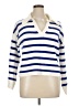 For The Republic Stripes Blue Pullover Sweater Size XL - photo 1
