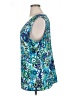 Jaclyn Smith 100% Polyester Teal Sleeveless Blouse Size XL - photo 5