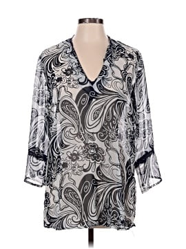 Susan Graver 3/4 Sleeve Blouse