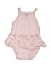 Carter's 100% Cotton Pink Leotard 3-6 MO / 6 MO - photo 1