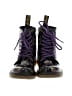 Dr. Martens Floral Purple Ankle Boots Size 3 (youth) - photo 2
