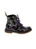 Dr. Martens Floral Purple Ankle Boots Size 3 (youth) - photo 1