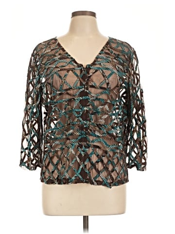 Choices 3/4 Sleeve Blouse (view 1)