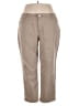 Just My Size Solid Tan Khakis Size 26WP Short - photo 1