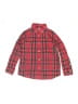 Crewcuts 100% Cotton Plaid Red Long Sleeve Button-Down Shirt Size 4 - 5 - photo 1