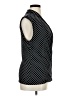 Chaus Polka Dots Black Sleeveless Blouse Size XL - photo 4