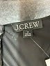 J.Crew 100% Polyester Solid Black Casual Dress Size 14 - photo 7