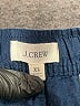 J.Crew 100% Linen Solid Blue Board Shorts Size XL - photo 3