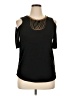 Moa Moa Black Short Sleeve Top Size XL - photo 1
