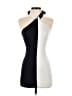 Assorted Brands Color Block Black Cocktail Dress Size S - photo 1