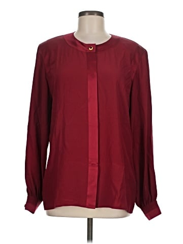 Escada by Margaretha Ley Long Sleeve Blouse (view 1)