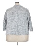 Vince Camuto 100% Polyester Tweed Silver Pullover Sweater Size 3X - photo 1