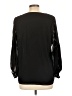 Naked Zebra 100% Polyester Black Long Sleeve Blouse Size L - photo 2