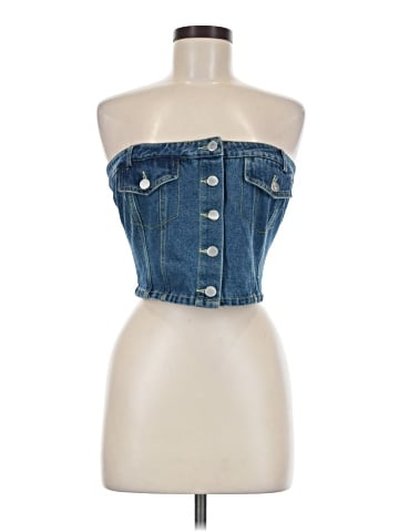 Le Lis Sleeveless Button-Down Shirt (view 1)