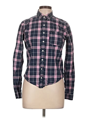 Abercrombie & Fitch Long Sleeve Button-Down Shirt (view 1)