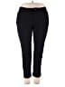 Gloria Vanderbilt Solid Black Active Pants Size 18 - photo 1