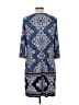 Sandra Darren Paisley Blue Casual Dress Size L - photo 2