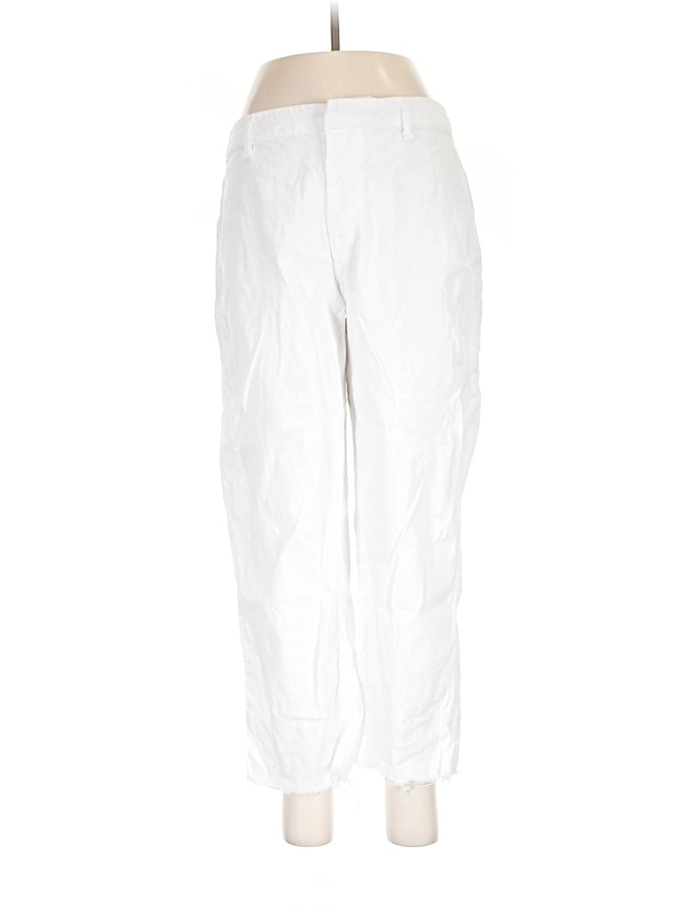 Pre-owned Frank & Eileen Casual Pants In White