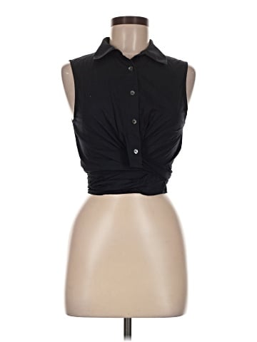 Derek Lam 10 Crosby Sleeveless Button-Down Shirt (view 1)