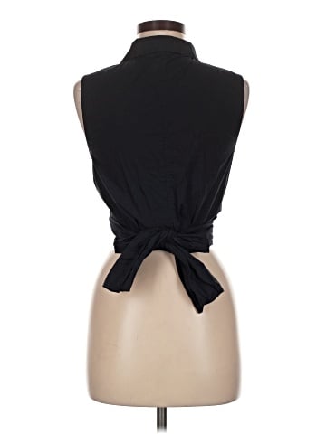 Derek Lam 10 Crosby Sleeveless Button-Down Shirt (view 2)