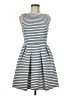 Zara Basic Stripes Blue Casual Dress Size M - photo 1