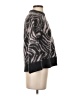 Ganni Animal Print Black Pullover Sweater Size Sm (1) - photo 4