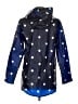 Ann Taylor LOFT Polka Dots Blue Raincoat Size XS - photo 2