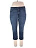 Lee Solid Blue Jeans Size 18 - photo 1
