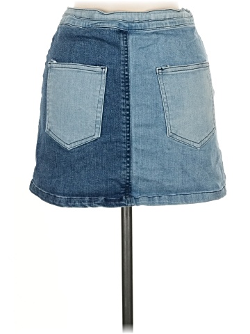 Signature 8 Denim Skirt (view 2)
