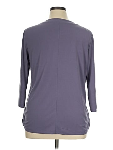 NY Collection 3/4 Sleeve T-Shirt (view 2)