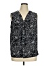 Apt. 9 Black Sleeveless T-Shirt Size 1X - photo 1