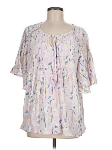 Haute Hippie 3/4 Sleeve Blouse (view 1)