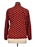 Rafaella 100% Polyester Polka Dots Red Long Sleeve Blouse Size 14 - photo 2