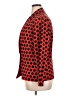 Rafaella 100% Polyester Polka Dots Red Long Sleeve Blouse Size 14 - photo 5