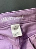Westport Color Block Purple Jeans Size 4 - photo 7