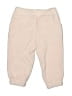 Little Planet 100% Polyester Solid Ivory Casual Pants 6-9 MO / 9 MO - photo 2