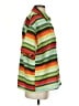 Le Lis Stripes Green Short Sleeve Blouse Size S - photo 4