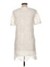Impressions 100% Polyester Ivory Casual Dress Size L - photo 2