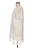 Impressions 100% Polyester Ivory Casual Dress Size L - photo 5