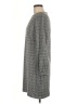Chaps Houndstooth Gray Casual Dress Size 6 - photo 5