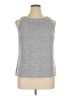 Talbots Outlet Gray Sleeveless Blouse Size XL (petite) - photo 1