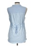 Tiny 100% Cotton Blue Sleeveless Blouse Size L - photo 2