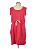 Just Be... Red Casual Dress Size L - photo 1