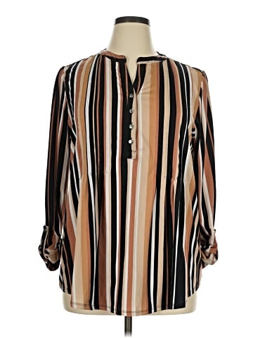 Kim Rogers Long Sleeve Henley (view 1)