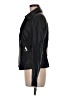 Max Studio 100% Polyurethane Solid Blue Black Jacket Size M - photo 5