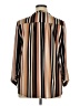 Kim Rogers Brown Long Sleeve Henley Size XL - photo 2